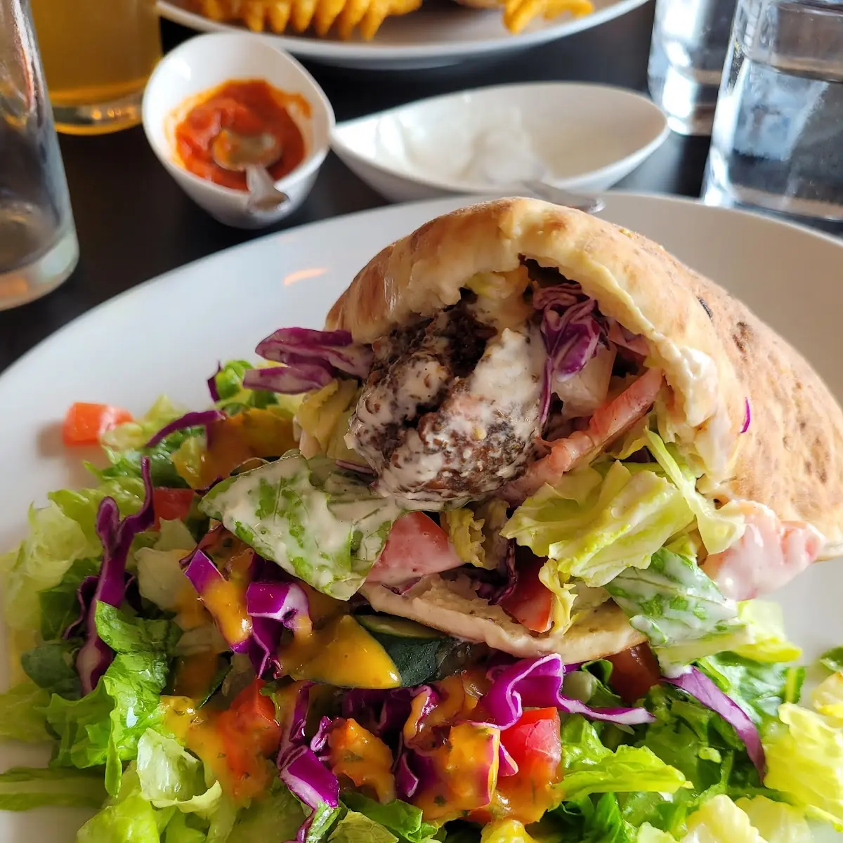 Falafel with Side Salad