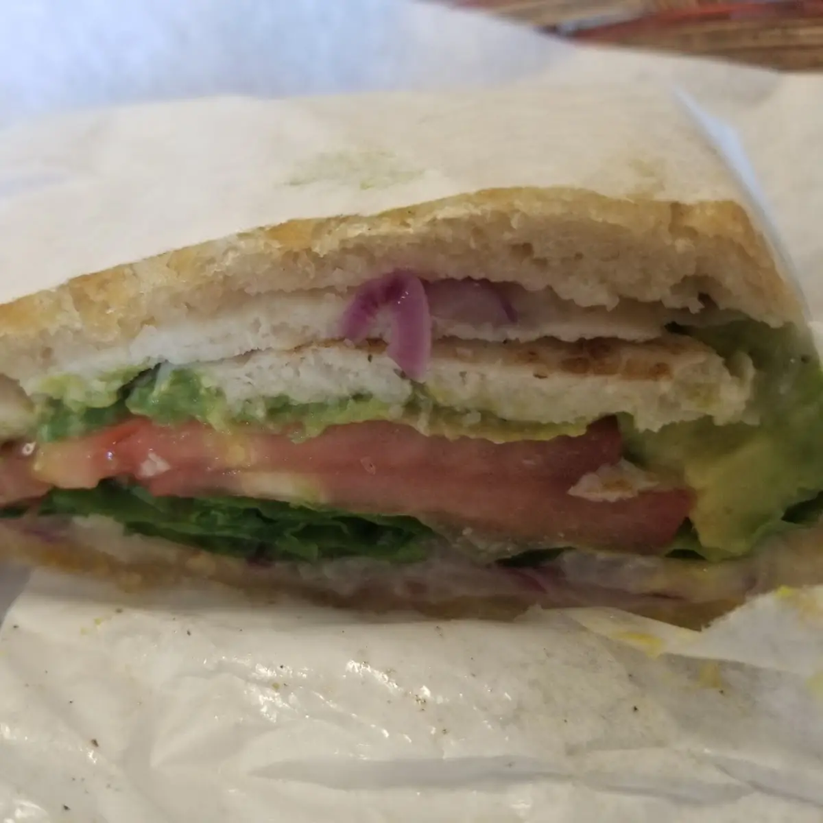 Chicken Panini on Sourdough