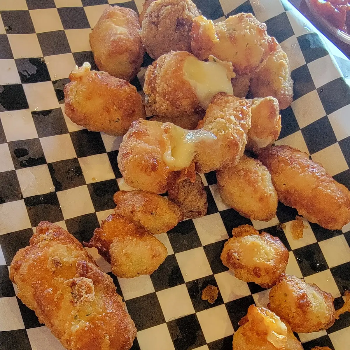 White Cheddar Garlic Cheese Curds