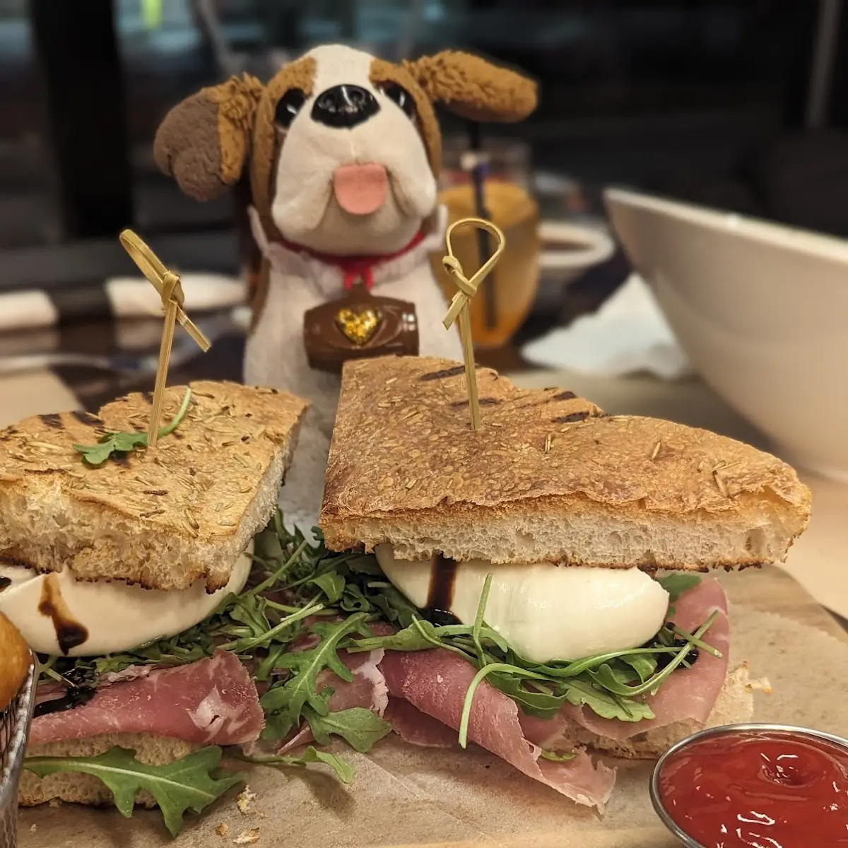 Buratta Sandwich