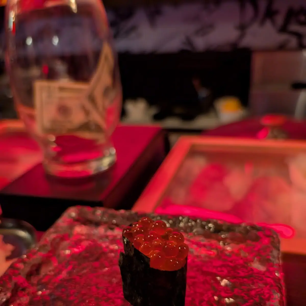Ikura Sushi Gunkan Maki