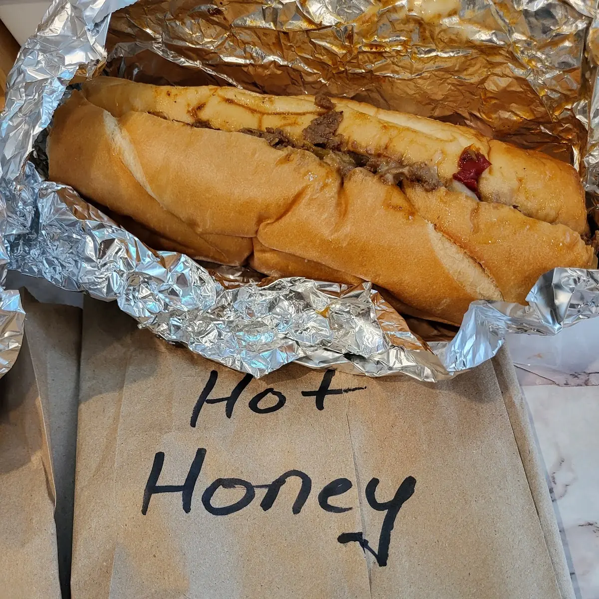 Hot Honey Cheesesteak