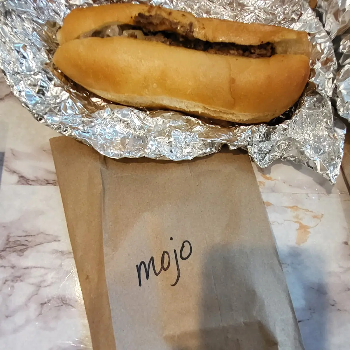 Mojo Cheesesteak Sandwich