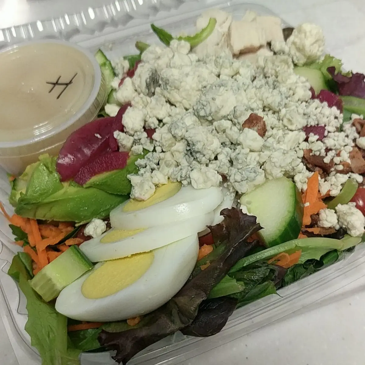 Chef Salad with Blue Cheese