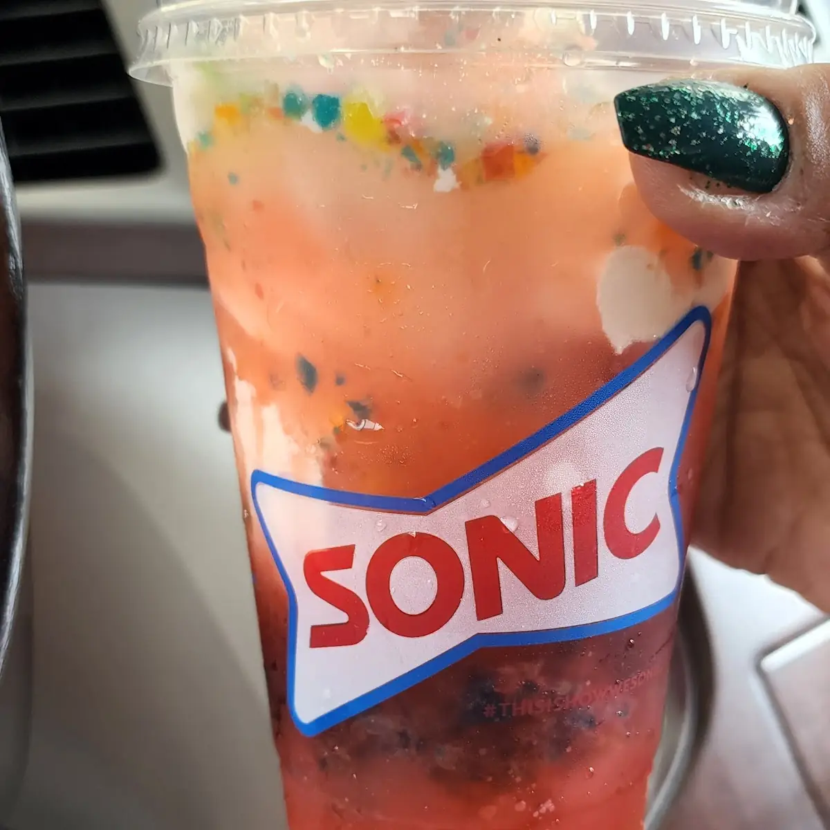 Sour Patch Kids Slush Float