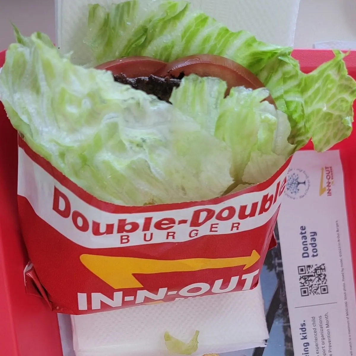 Protein Style Burger