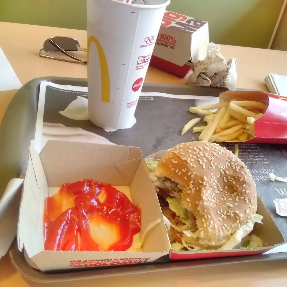 Big Mac Apple Turnover Coca-Cola