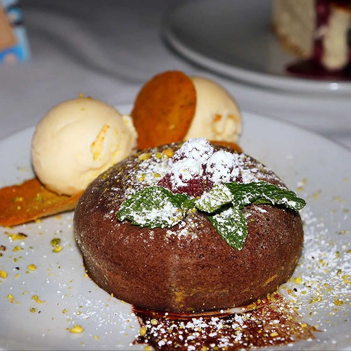 Chocolate Lava Cake a La Mode