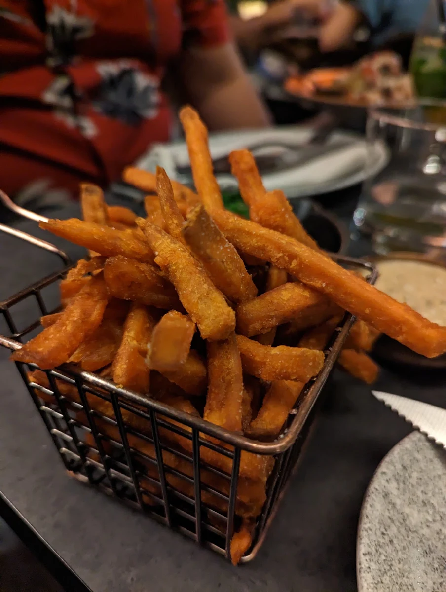 Sweet Potato Fries, Elements Bar and Grill Pyrmont