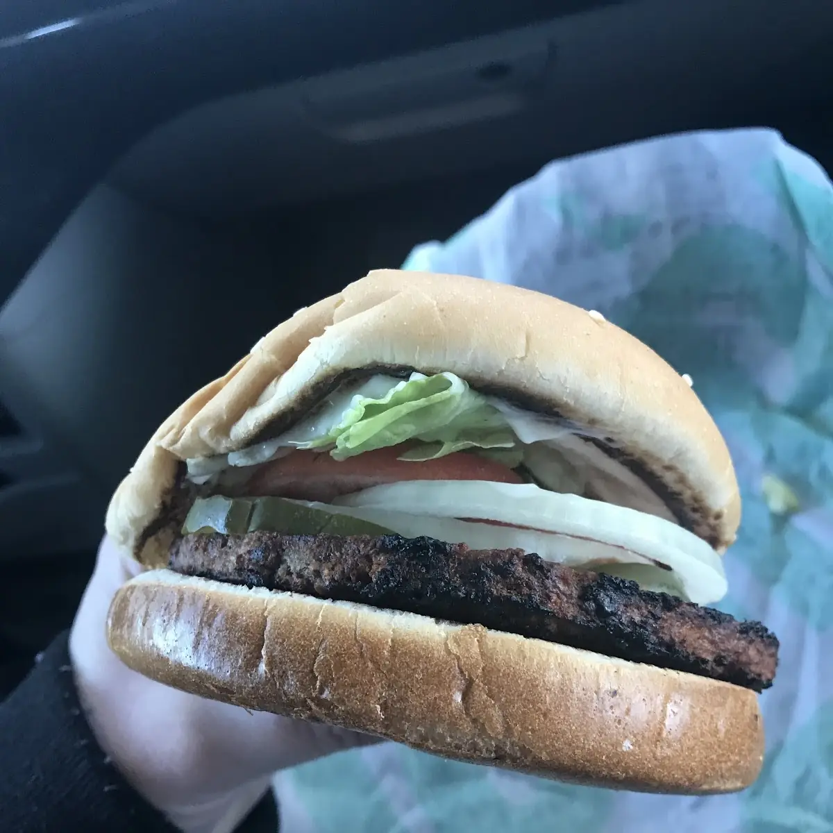 Veggie Burger and Fries