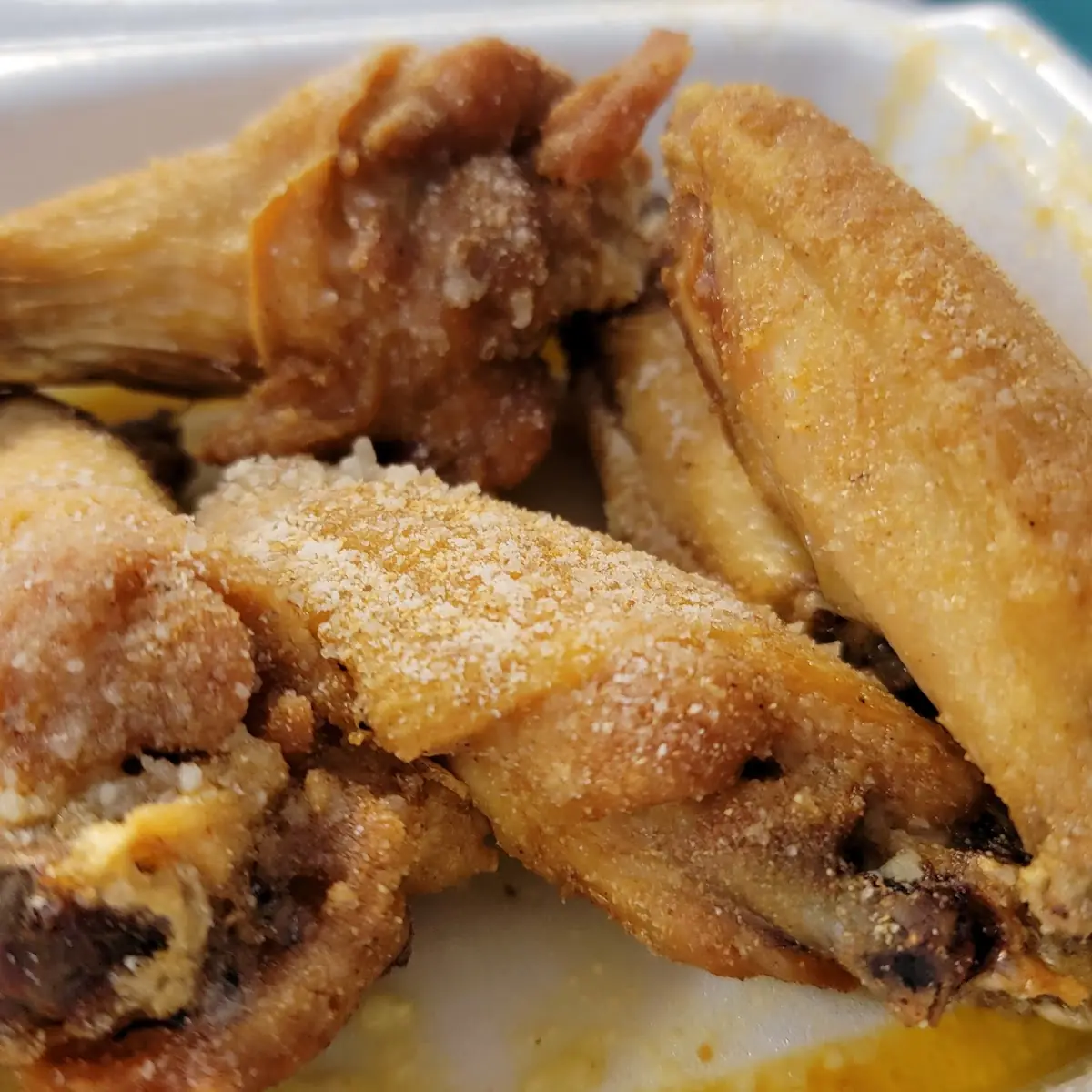 Garlic Parm Butter Wings
