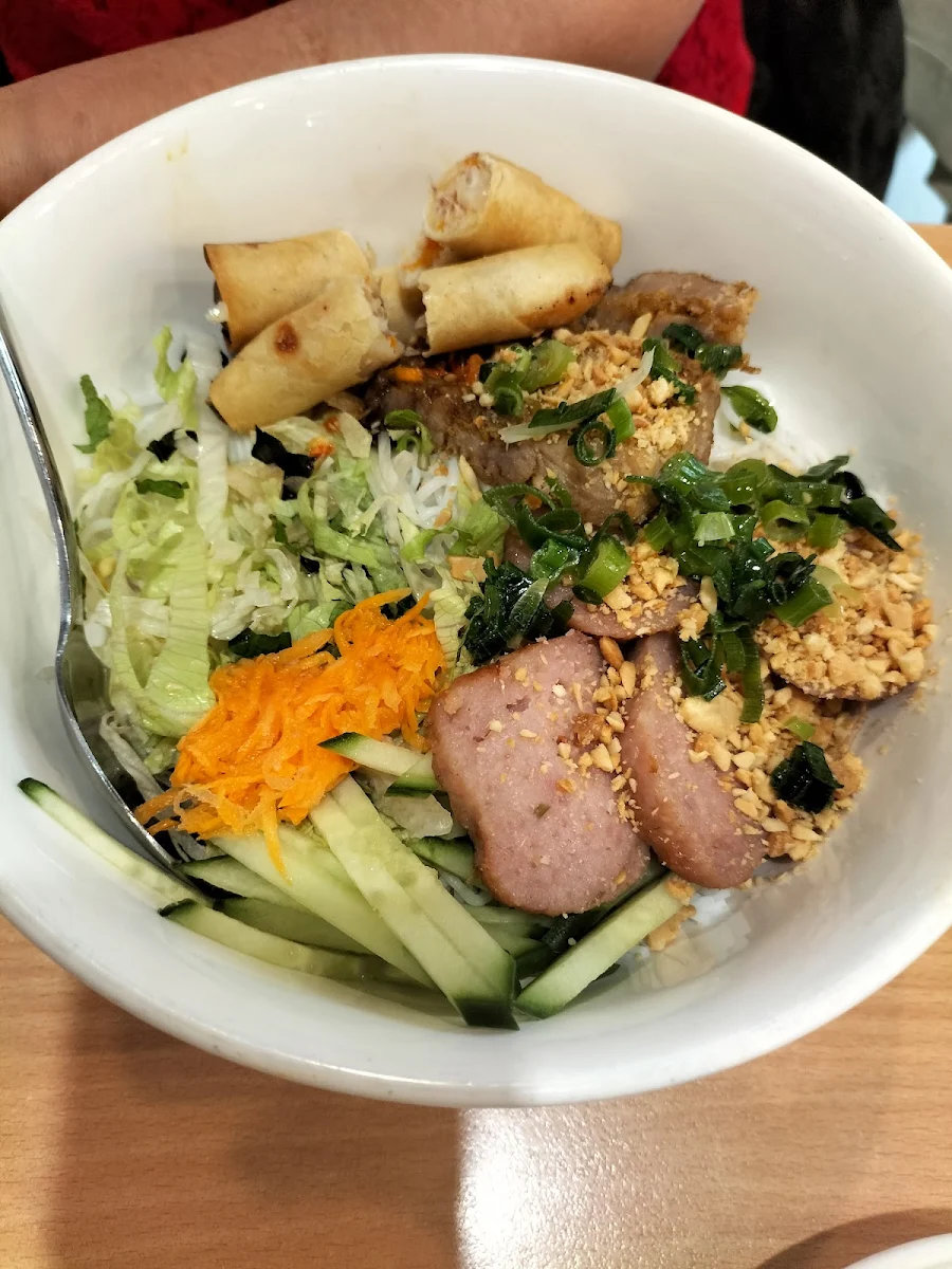 Grilled Pork and Meat Ball, My Tho