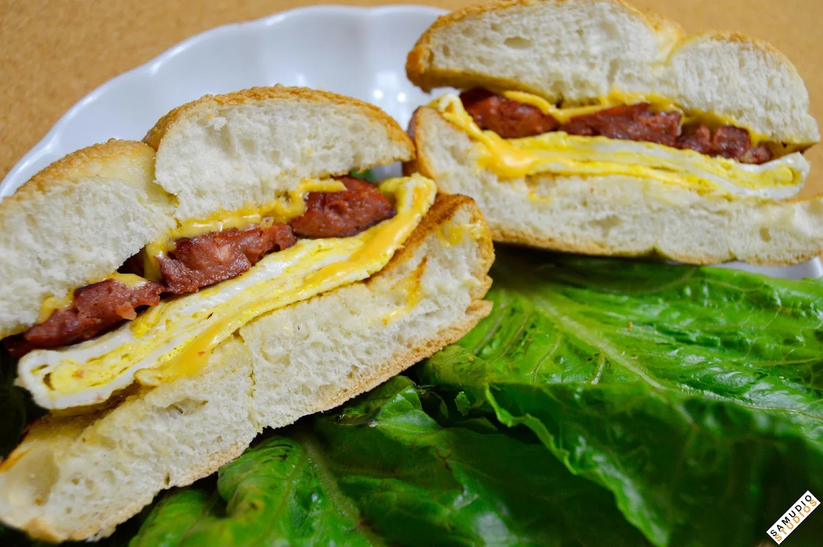 Turkey Bacon Eggs & Cheese