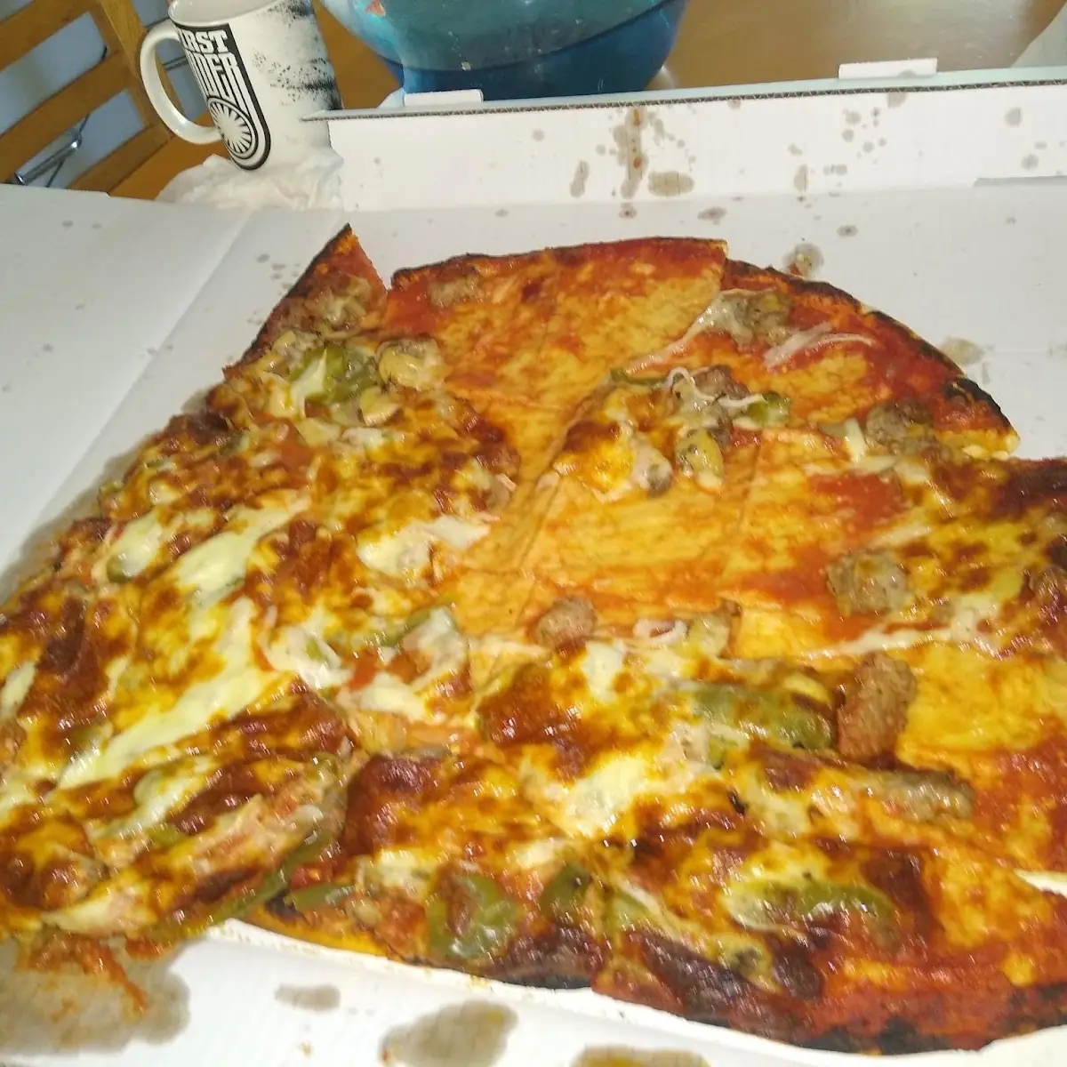 Taco Thin Crust Pizza