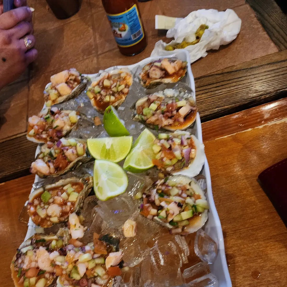 Ostiones Preparados