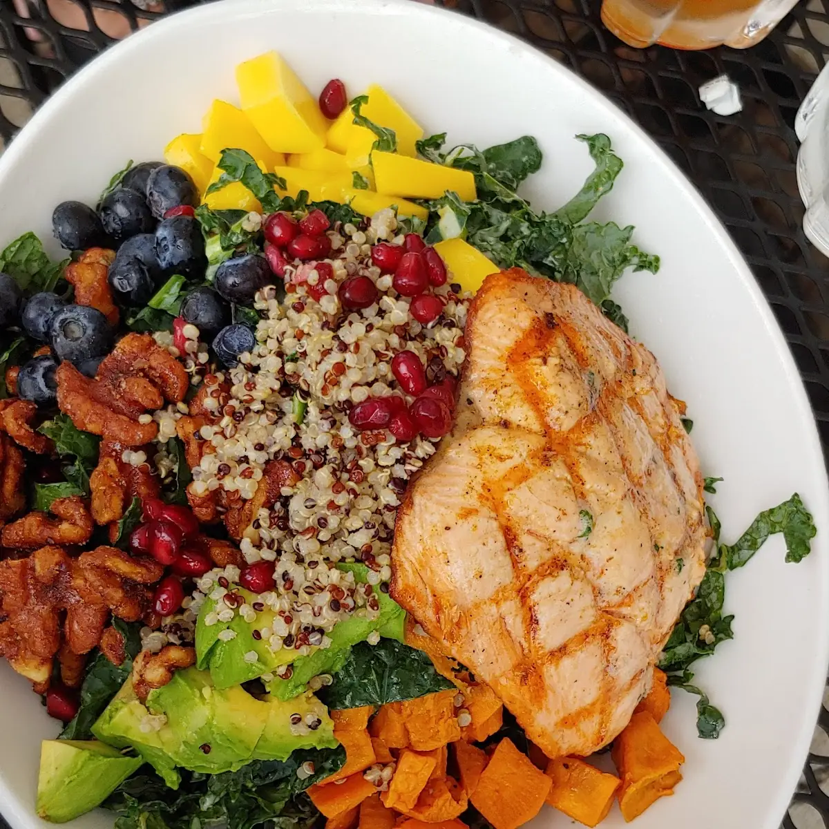 Hardwood Grilled Salmon Power Bowl