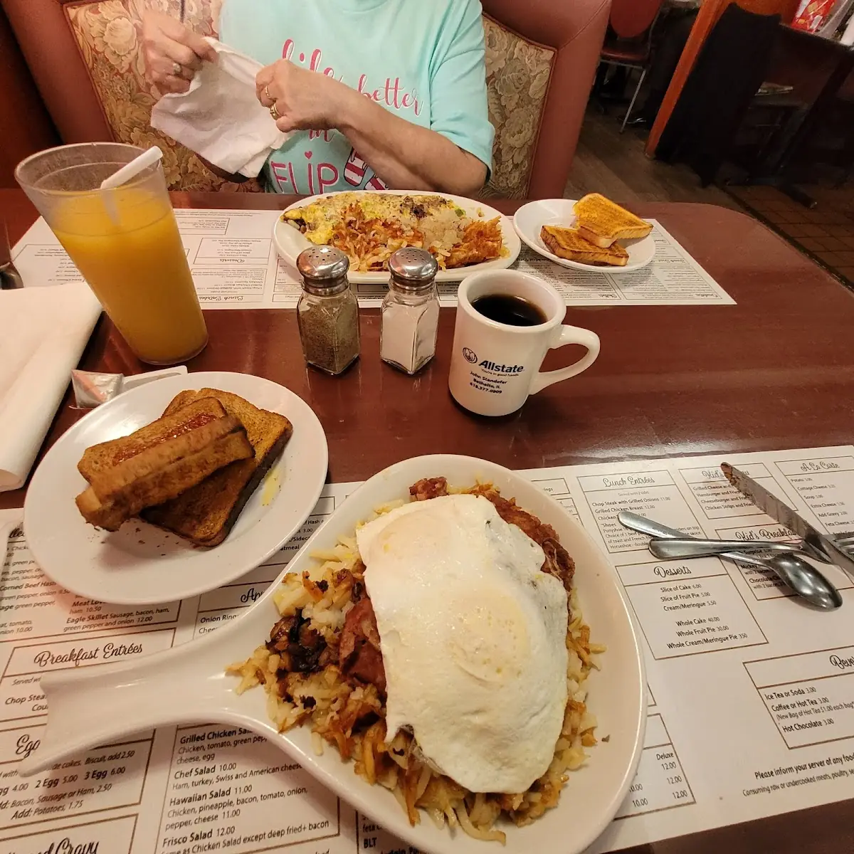 Corned Beef Hash Browns and Eggs Any Style