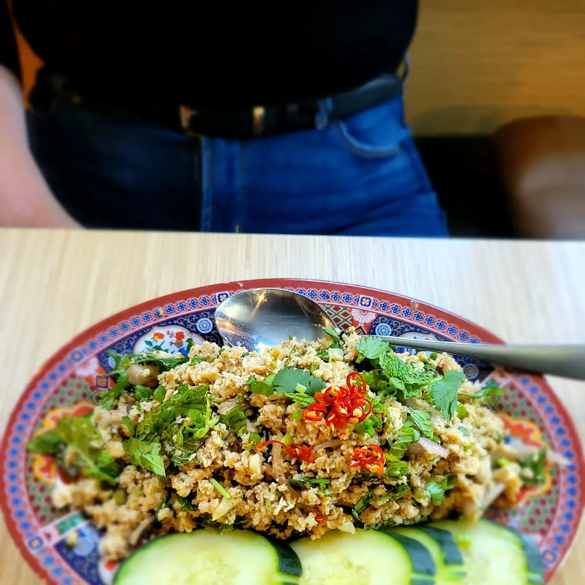 Aromatic Chicken Salad Laab Gai
