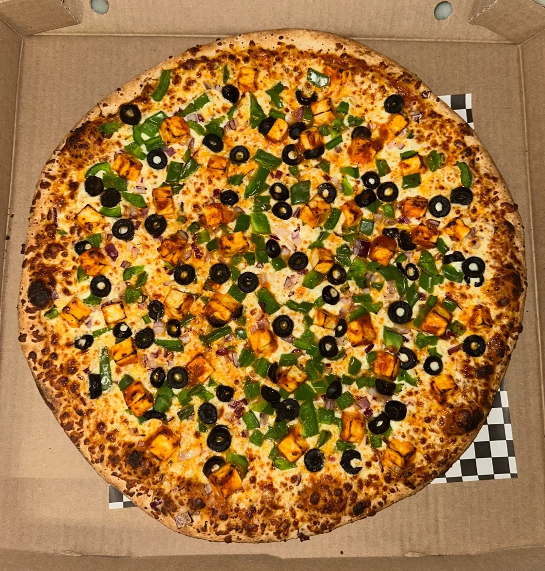 Tandoori Paneer Pizza, Rocky Lake Pizza and Convenience