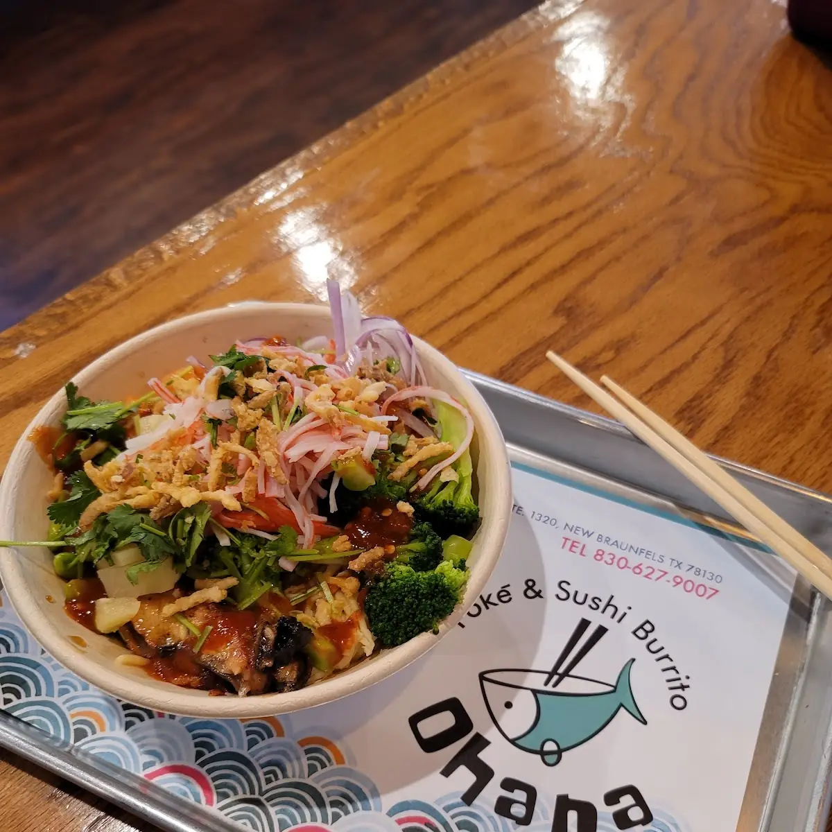 Two Meat Poke Bowl