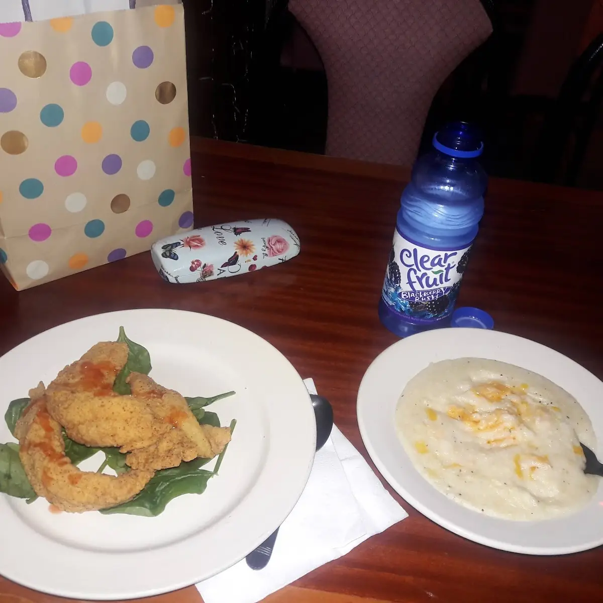 Fried Fish and Grits