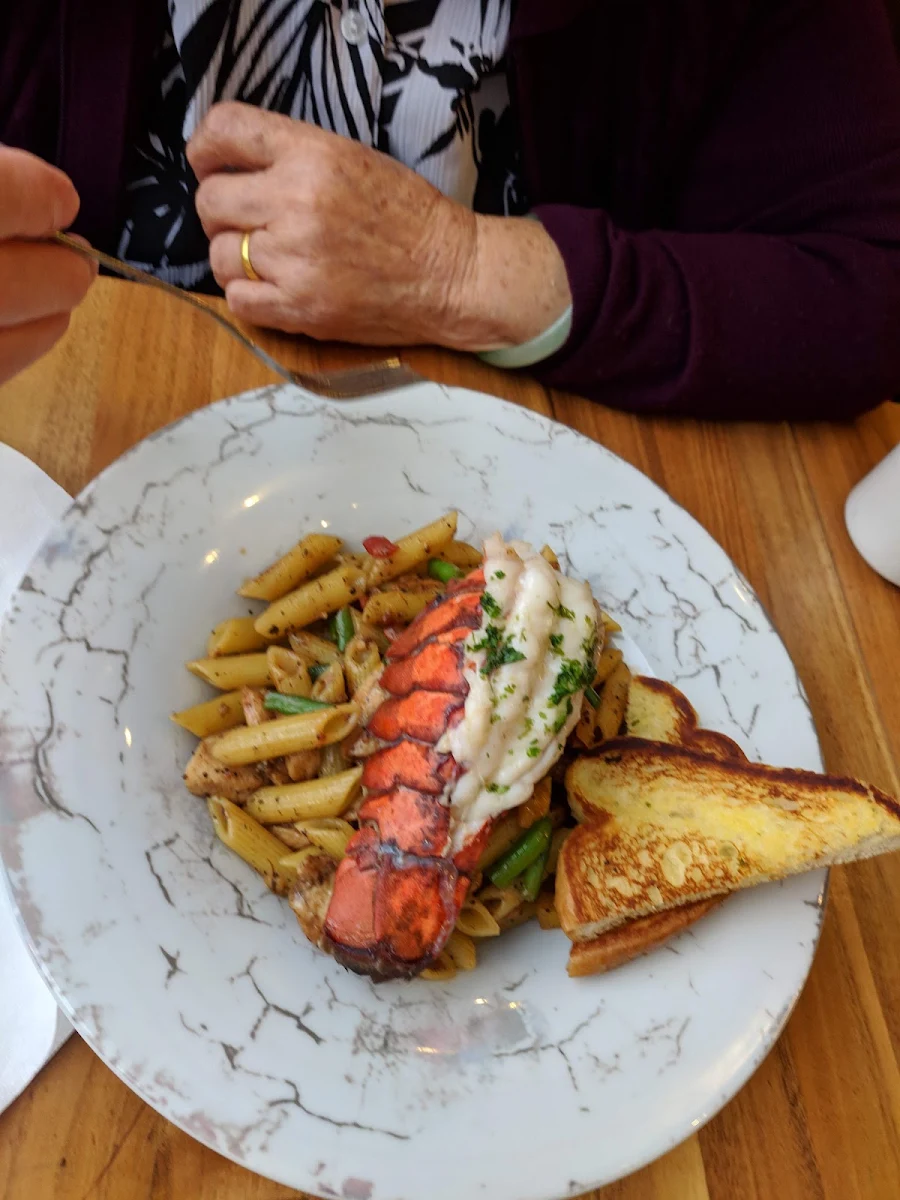 Caribbean-Style Lobster &Chicken Penne, Burnaby Mountain Restaurant