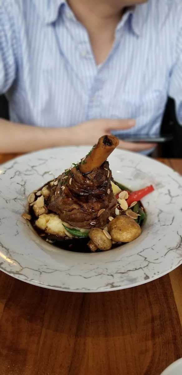 Lamb Shank Madras, Burnaby Mountain Restaurant