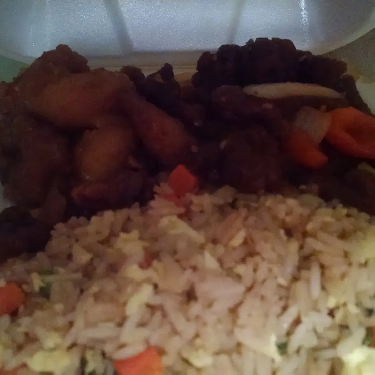 Fried with Sweet and Sour Chicken Fried Shrimp