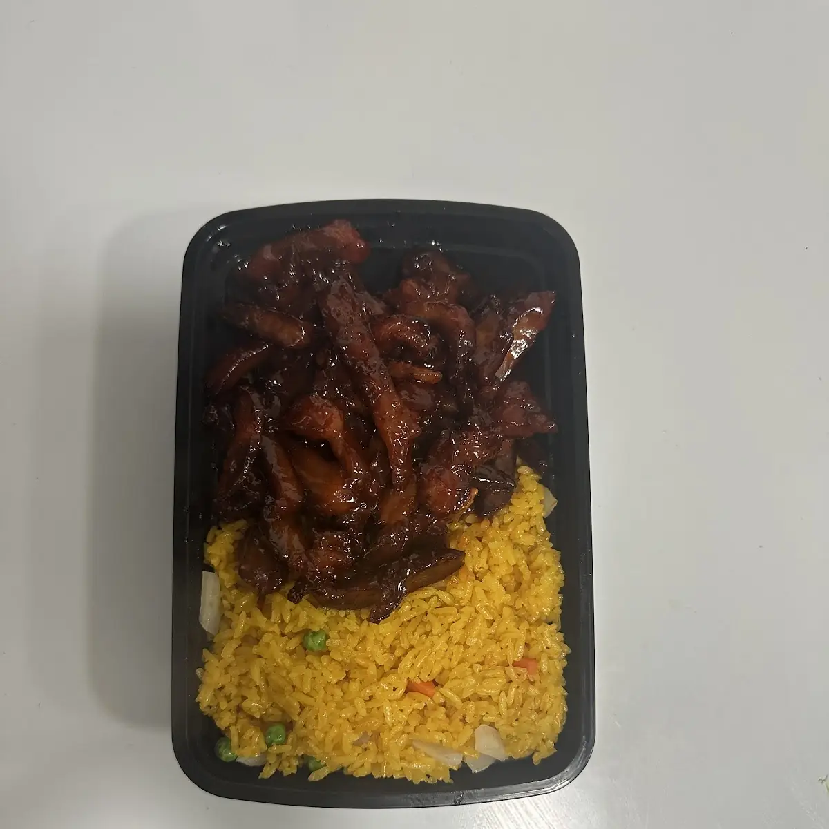 Boneless Spare Ribs with Fried Rice