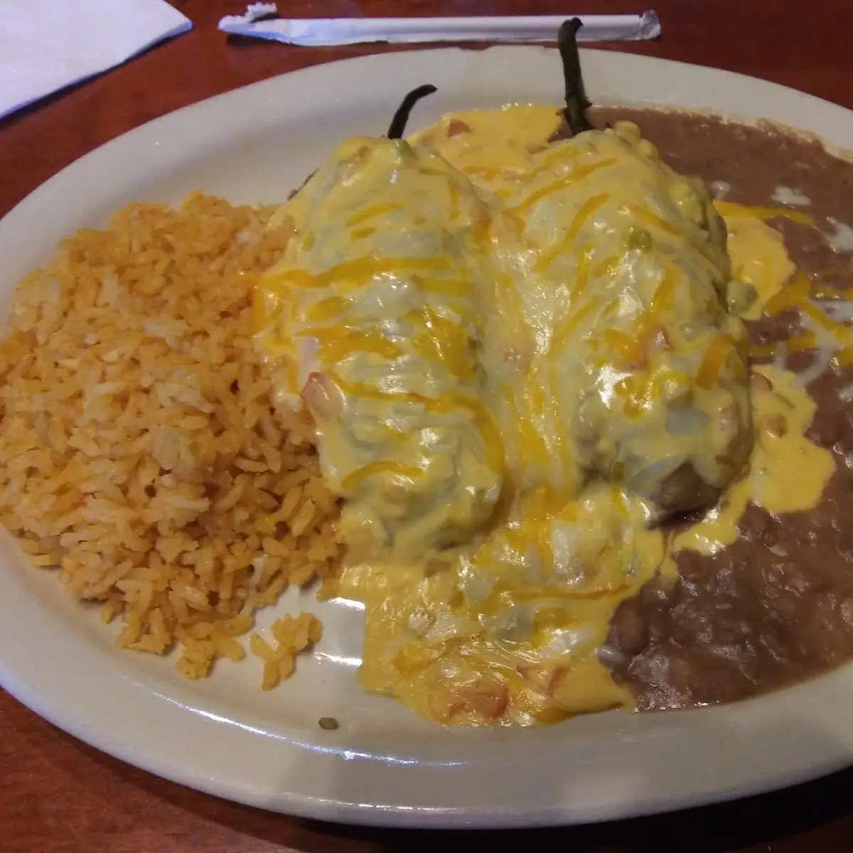 Carne Asada with Chile Relleno
