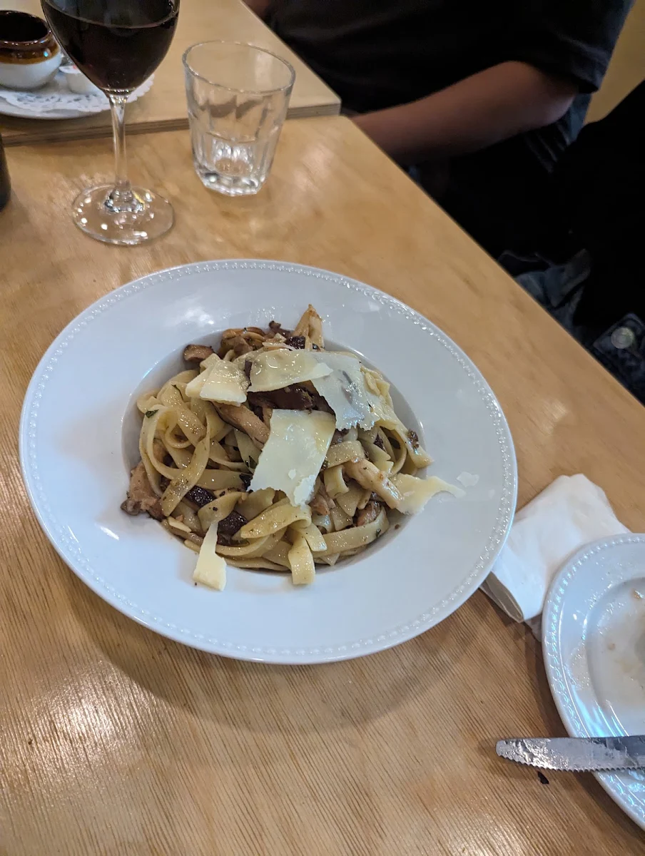 Fettuccine Funghi, Osteria Gallo