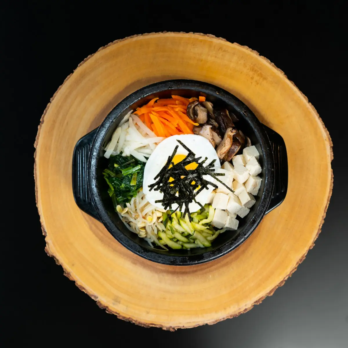 Hot Stone Bibimbap Dolsot Bibimbap