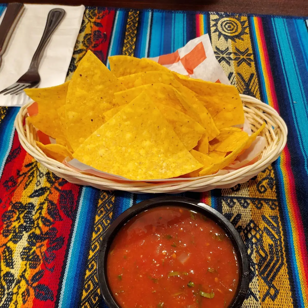 Chips with Hot Sauce