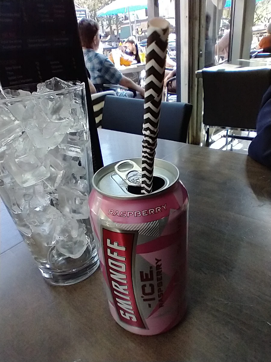 Raspberry Smirnoff Ice, Church St. Garage Bar