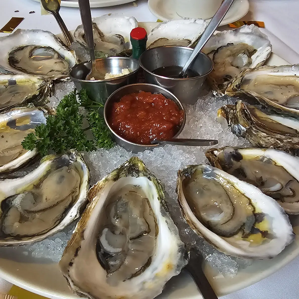 ½ Dozen Oysters on the Half-Shell