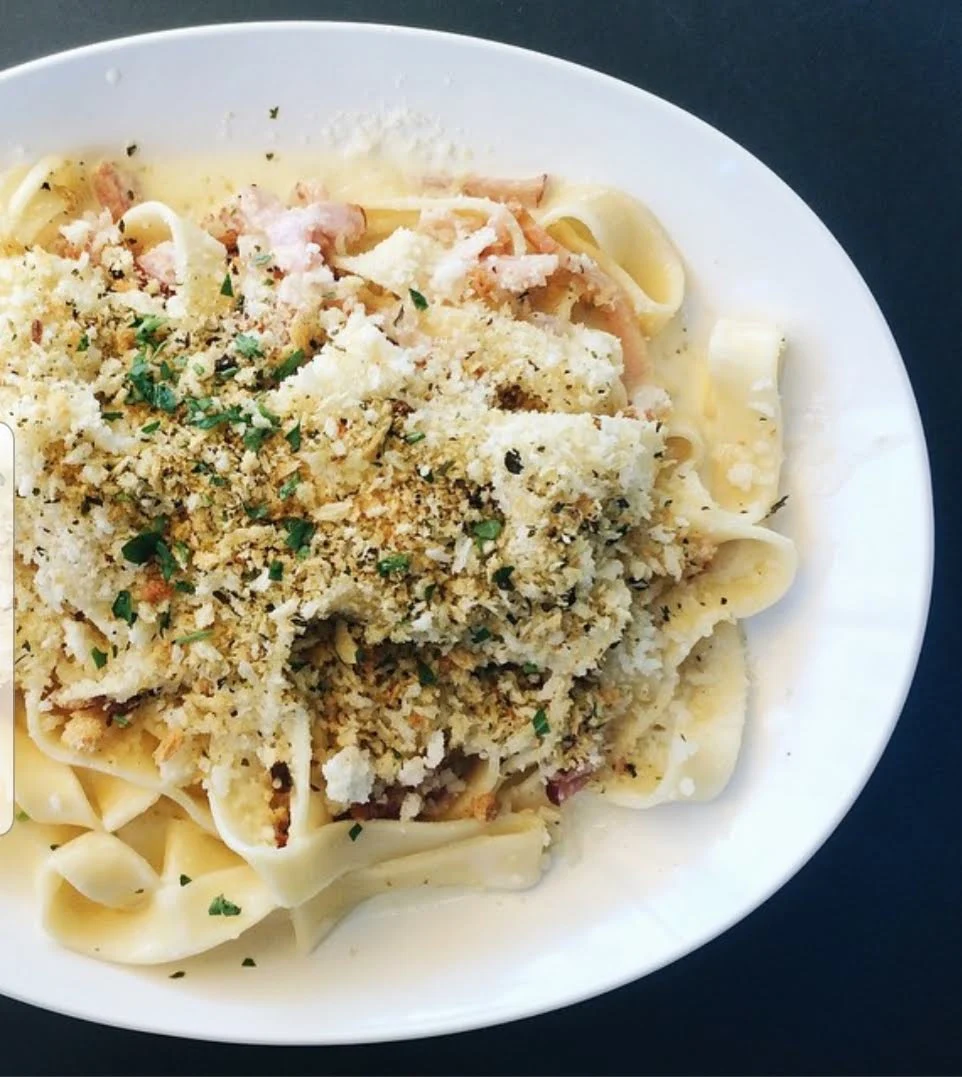 Spaghetti Carbonara, Etto Pasta Bar - South Melbourne