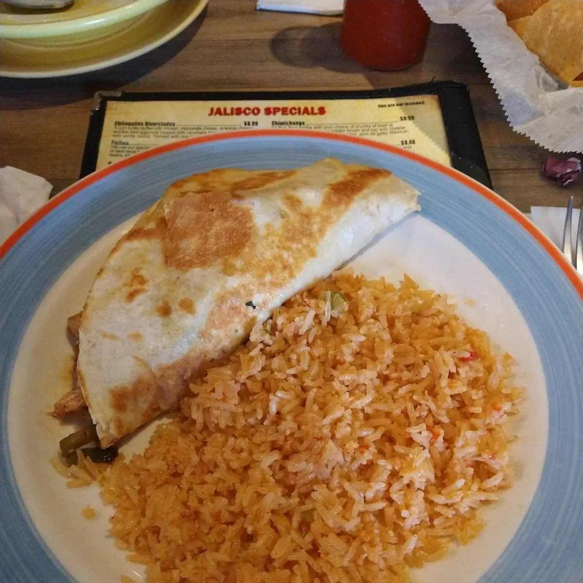 Chicken Fajita Quesadilla