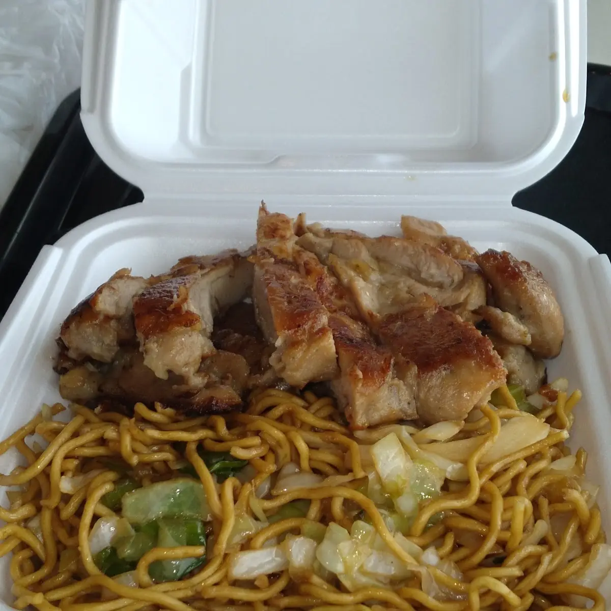 Teriyaki Chicken Noodles Double Plate