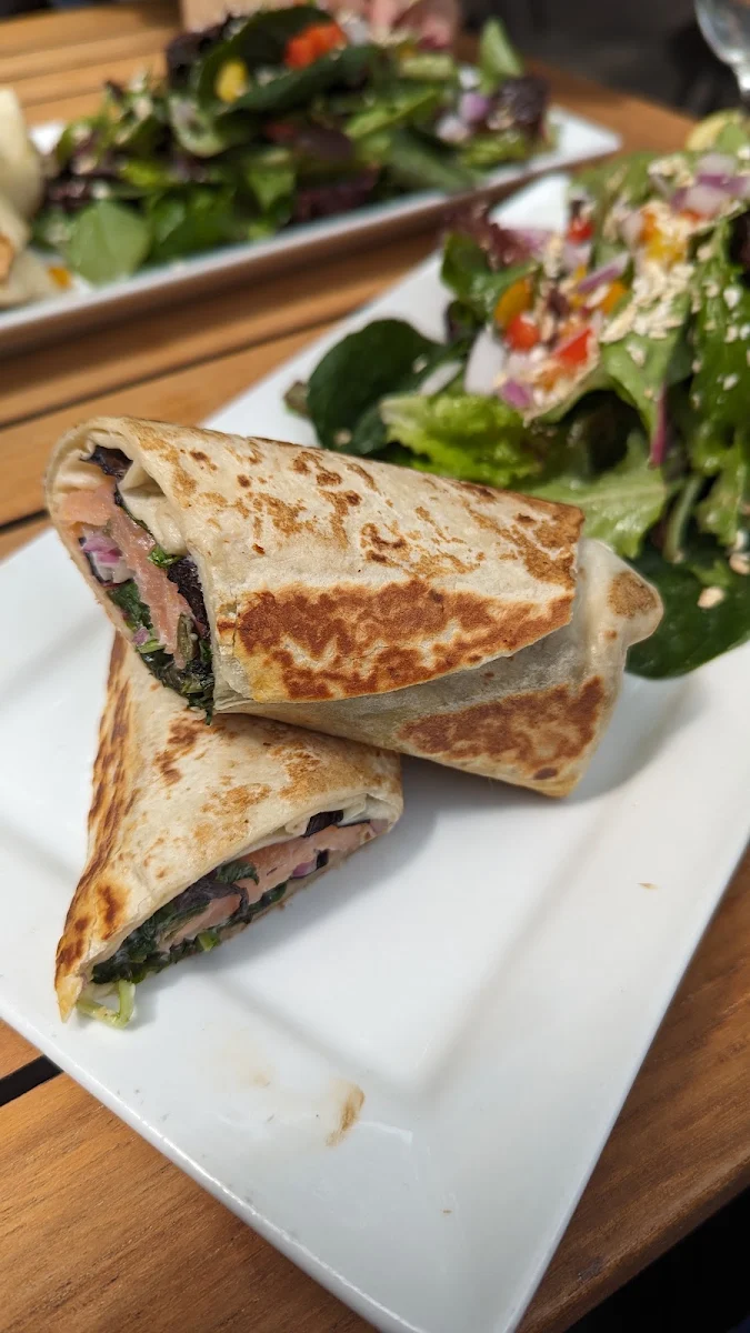 Smoked Salmon Wrap