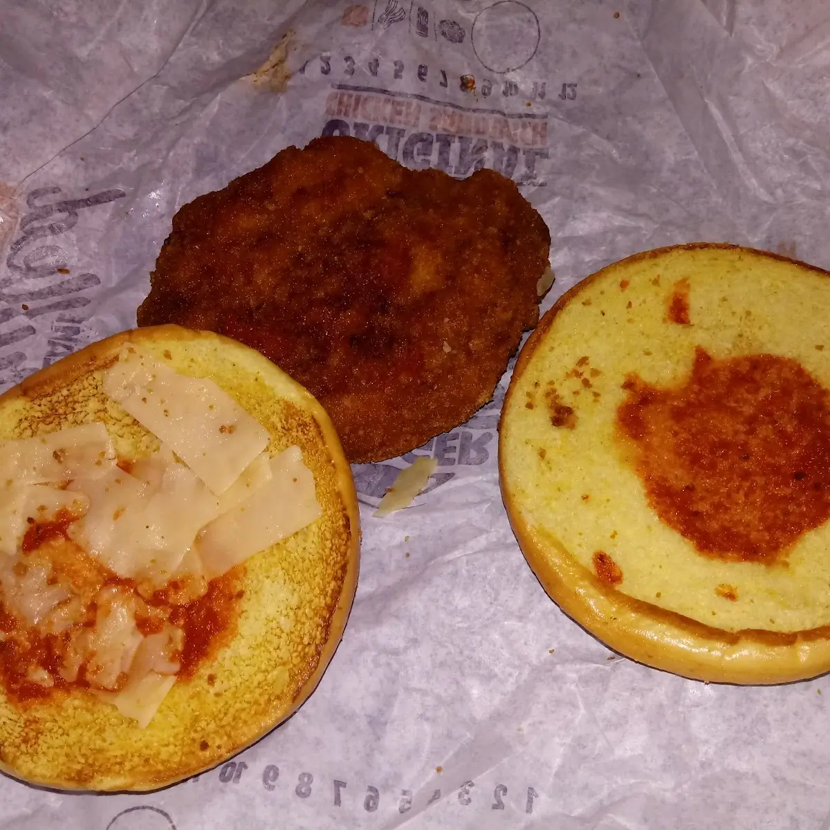 Chicken Parmesan Sandwich