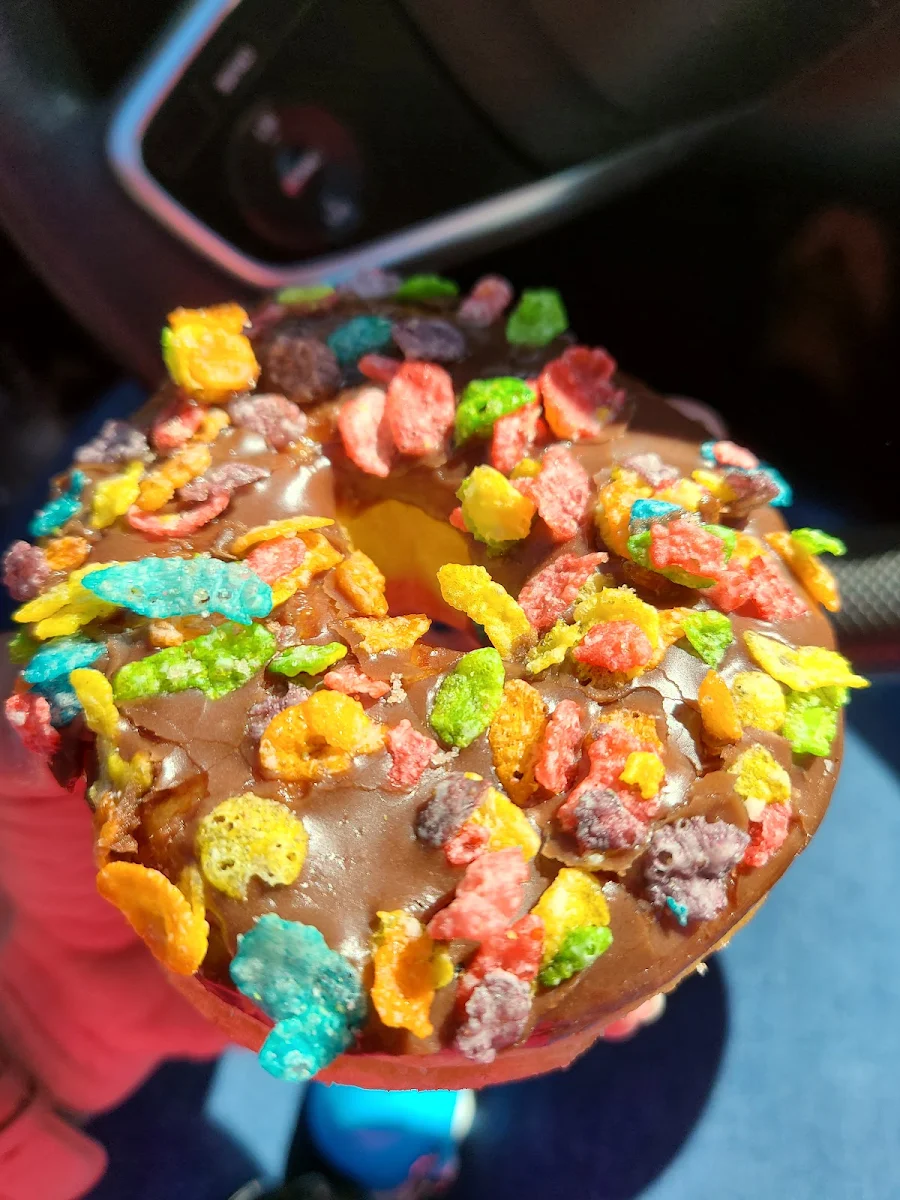 Fruity Pebbles Donut