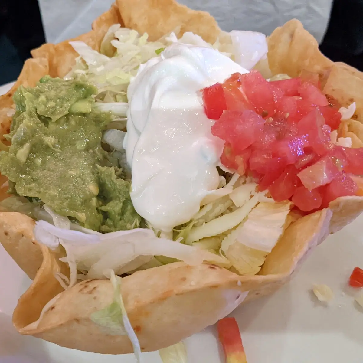 Nacho Cheese Tostada