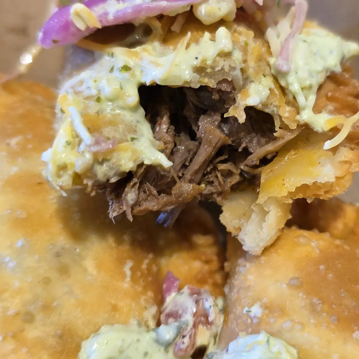 Smoked Pork Empanada