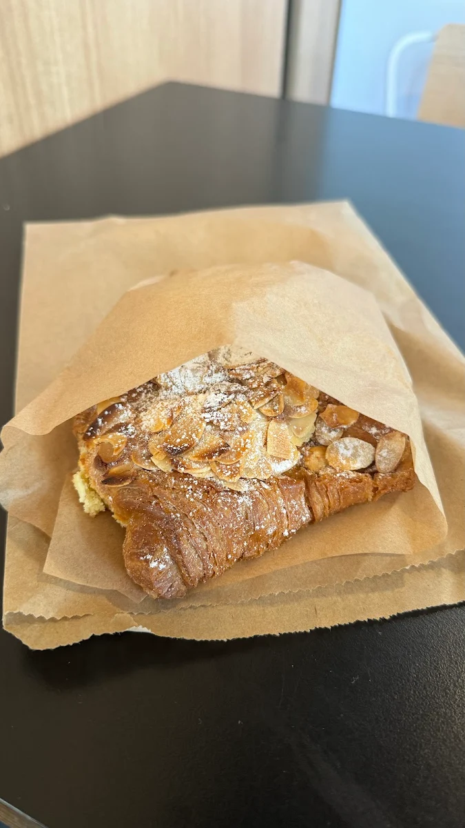 Almond Croissant, Coffee Rush