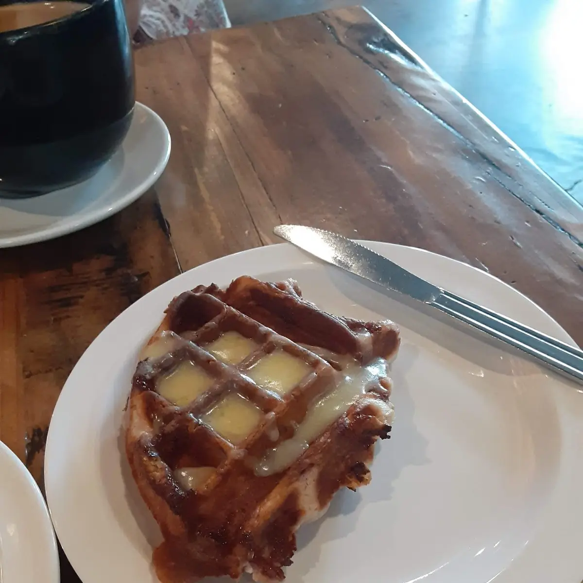Cinnamon Roll Waffle