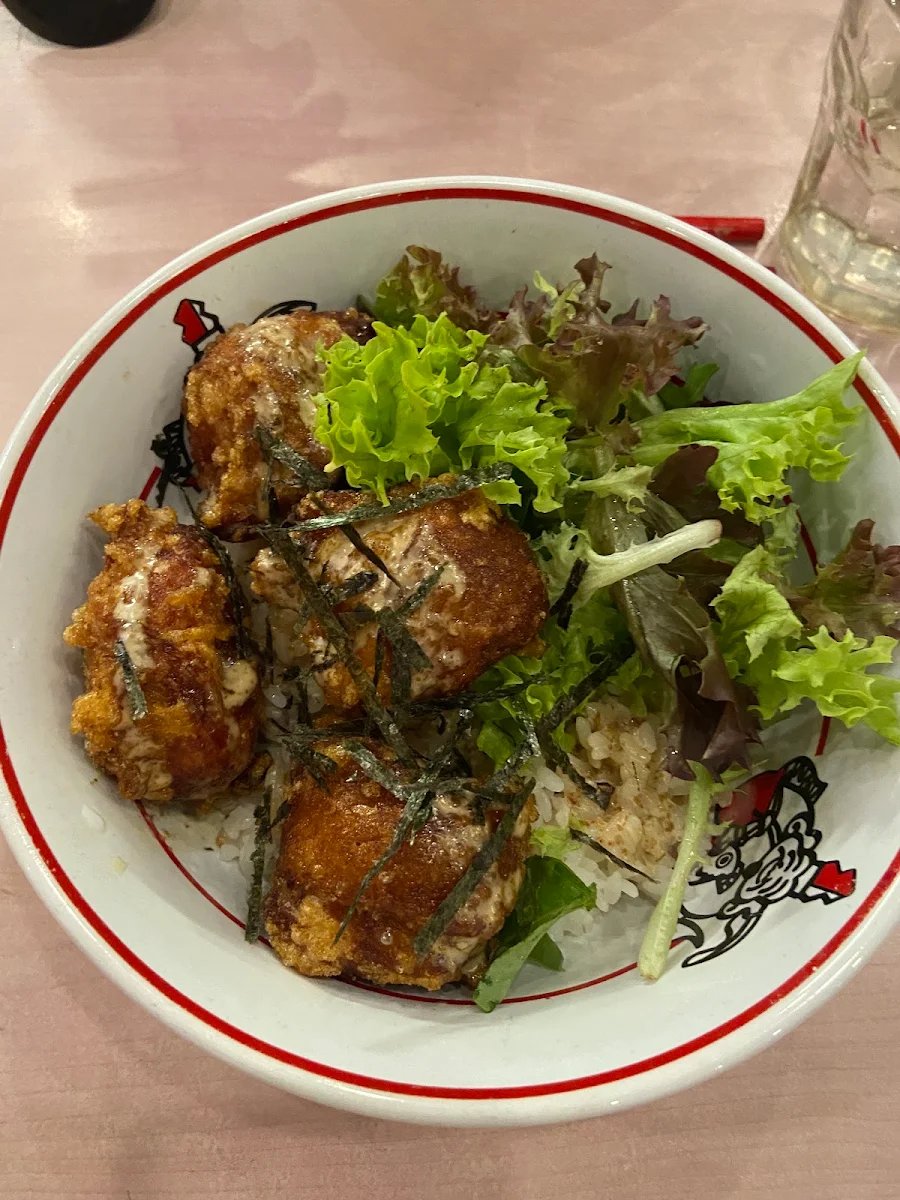 Chicken Karaage, Ikkoryu Fukuoka Ramen