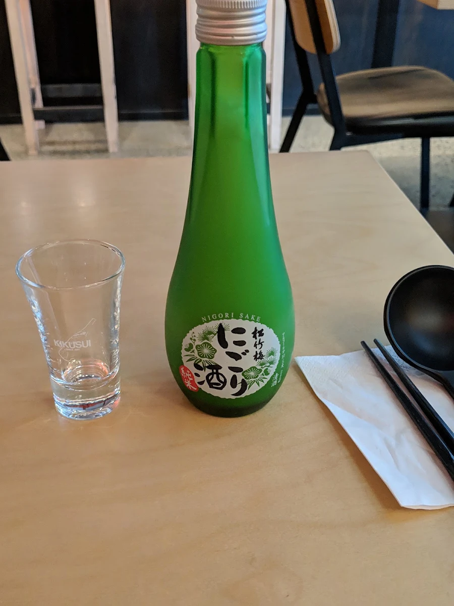 Sparkling Sake, Ikkoryu Fukuoka Ramen