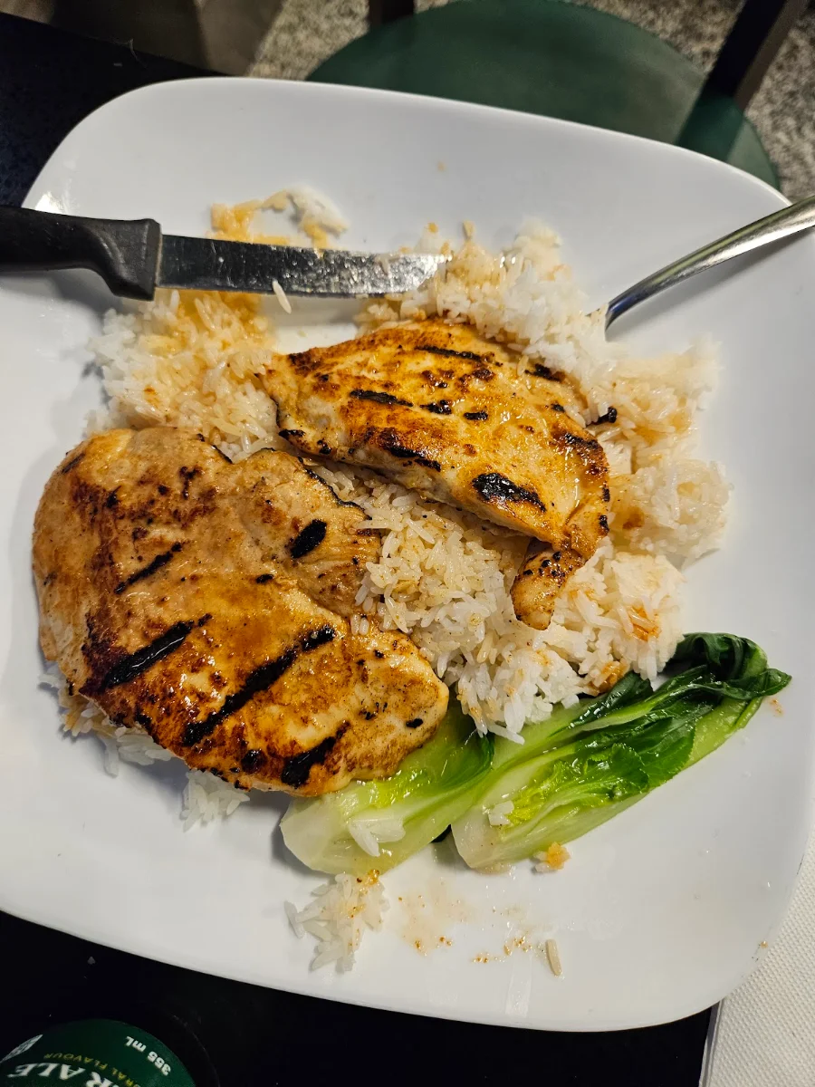 61-Grilled Chicken on Rice