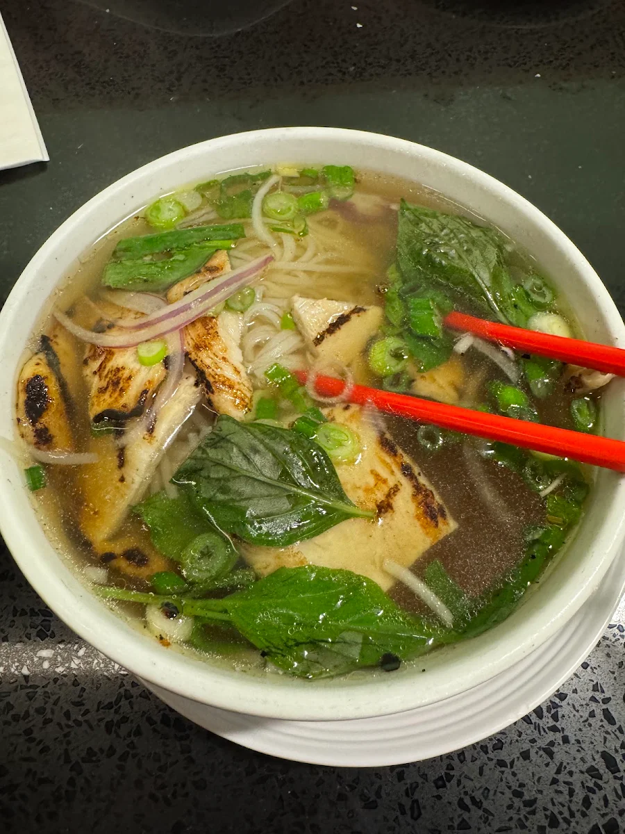 Grilled Chicken Pho