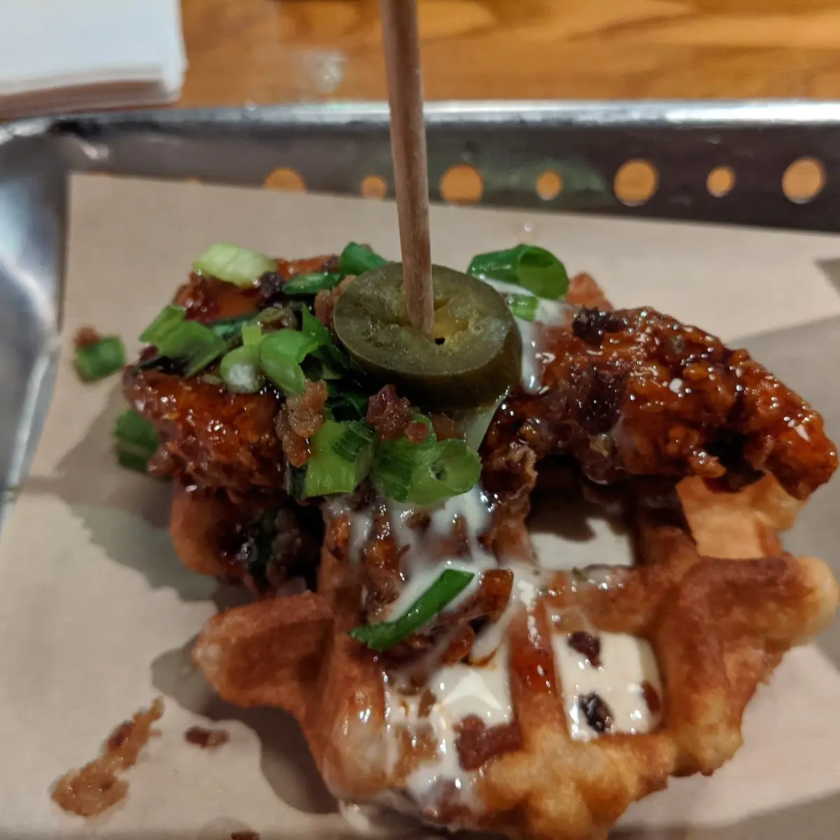 Crispy Chicken and Waffles